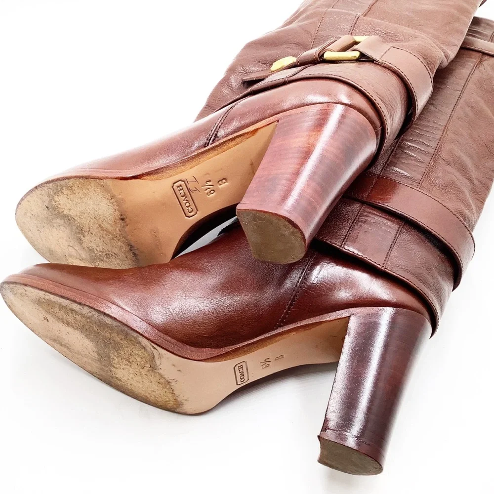 {Coach}Sage Pebble Leather Boot - Picture 12 of 13